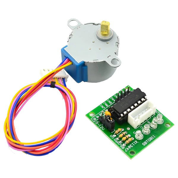 uxcell DC 5V Micro Stepper Motor 28BYJ-48 with ULN2003 – محرك خطوي صغير 5 فولت 28BYJ-48 مع ULN2003
