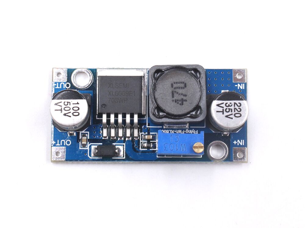 XL6009 step up DC-DC 3A رافع جهد متغير