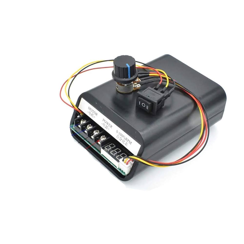 PWM DC 10-55V 60A متحكم سرعه دي سي مع شاشه عرض