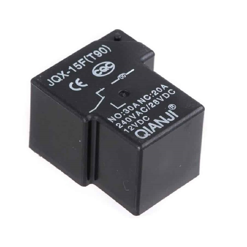 Raley 12V_30A 5Pin ريلي مربع اسود