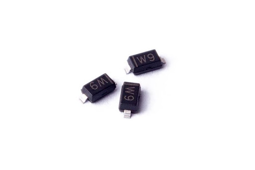 Zener diode BZT52C5V6S (W9) 5.6V SMD  زينار دايود طبع 5.6فولت