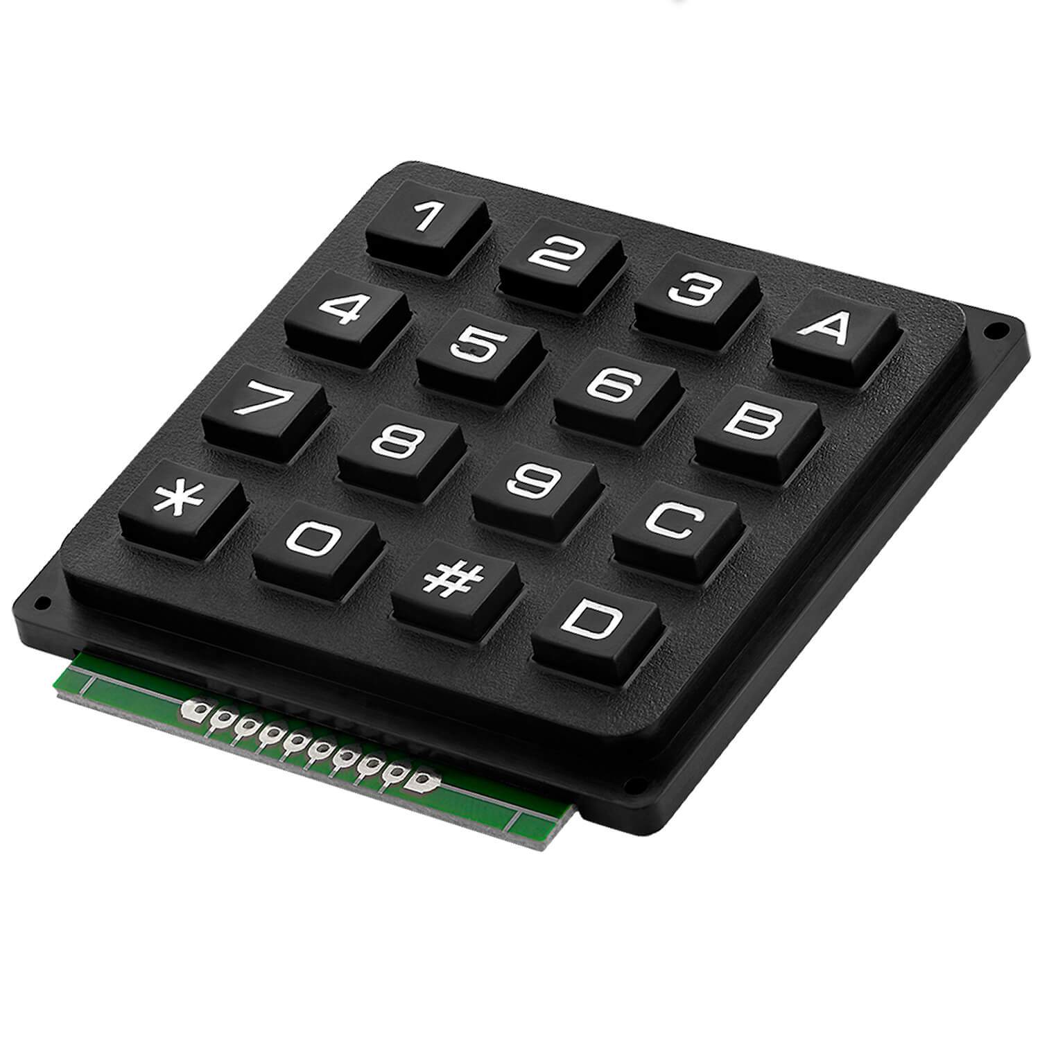 Keypad 4×4 – لوحة مفاتيح للمشاريع الإلكترونية كيباد