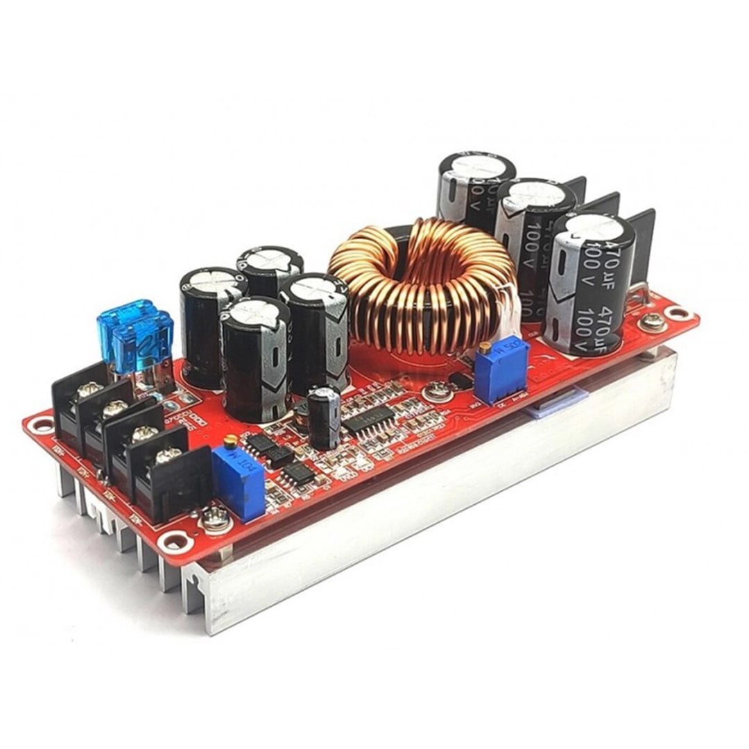 1200W Step up DC-DC 10A رافع جهد متغير