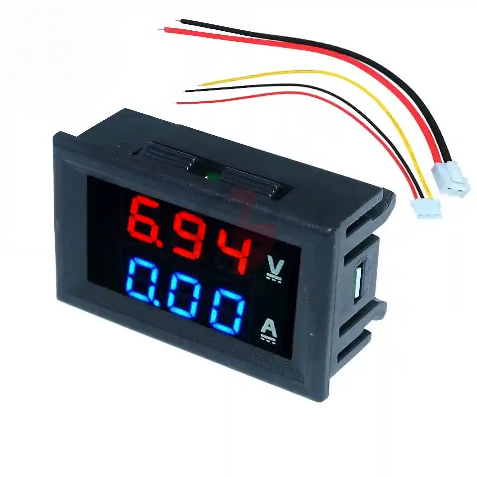 شاشه قياس الفولت و الامبير  DC 0-100V 10A