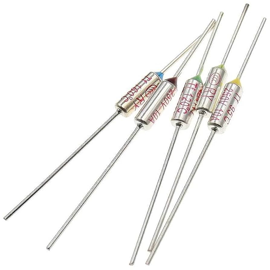 Fuse 165c 250V 10A فيوز حراري