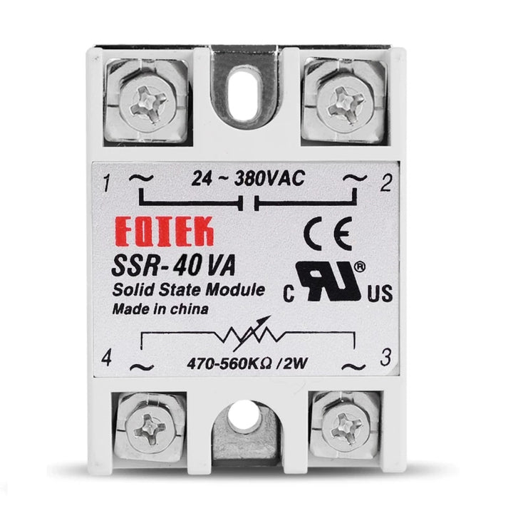 SSR-40VA Relay, Solid State Relay سوليد ريلي AC to AC