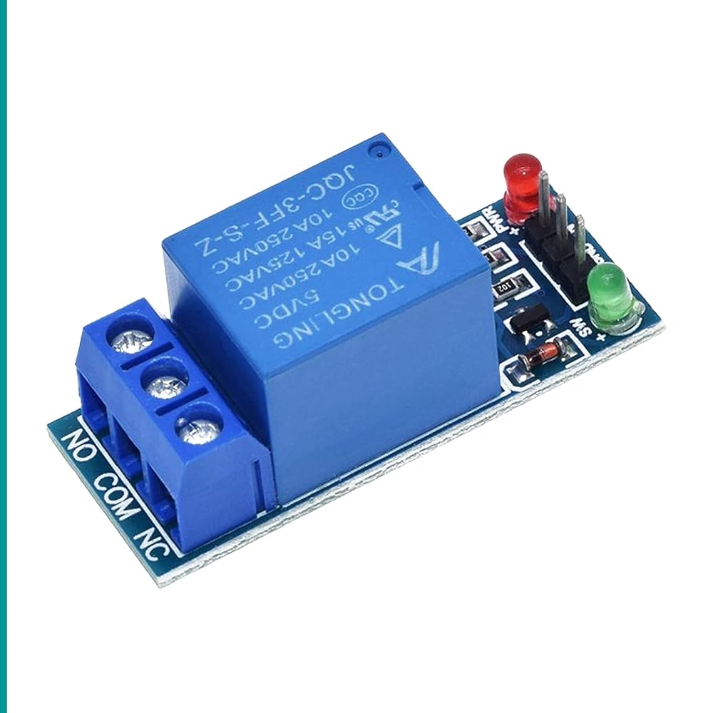 Shield Relay 1CH 5V_10A شيلد ريلي قناه