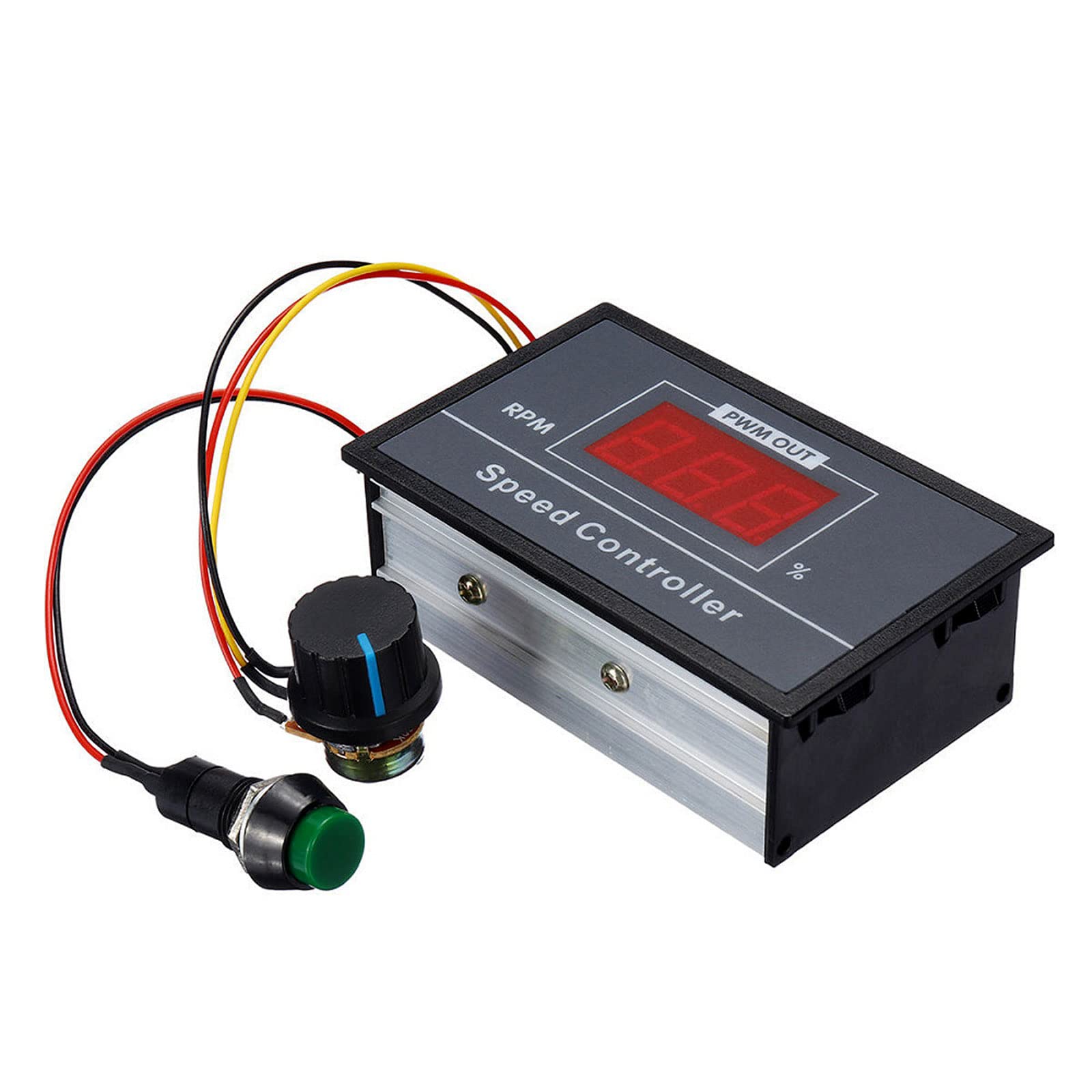 PWM DC 6-60V 30A متحكم سرعه دي سي مع شاشه عرض