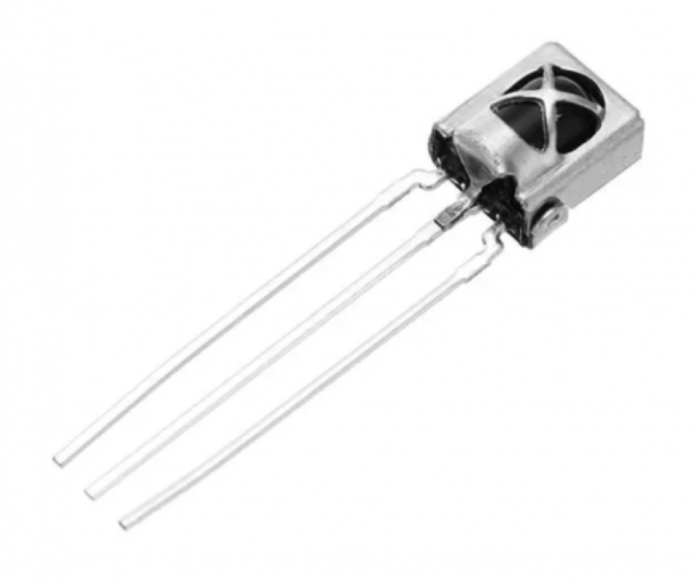 IR Receiver HX1838 / VS1838 / PC638 – مستقبل الأشعة تحت الحمراء