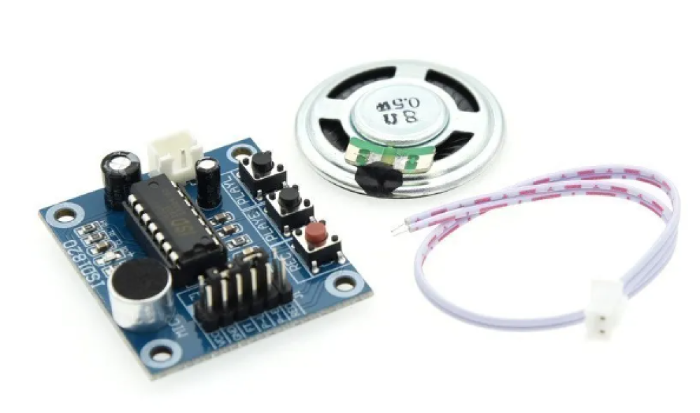 ISD1820 Voice Board Module وحدة صوت مع التسجيل